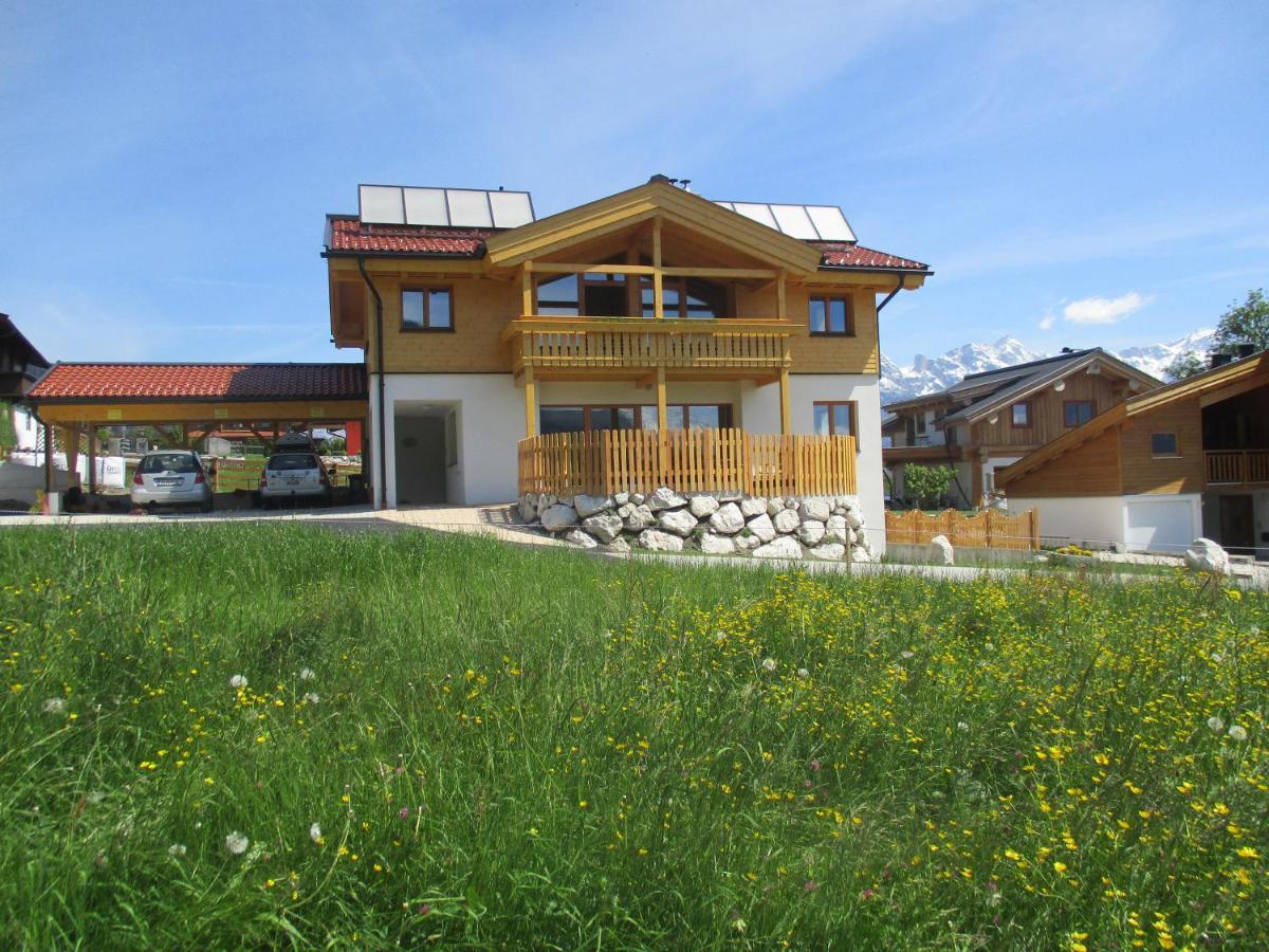 Penthousewohnung Mit Garten Sauna Pool Maishofen Exteriör bild