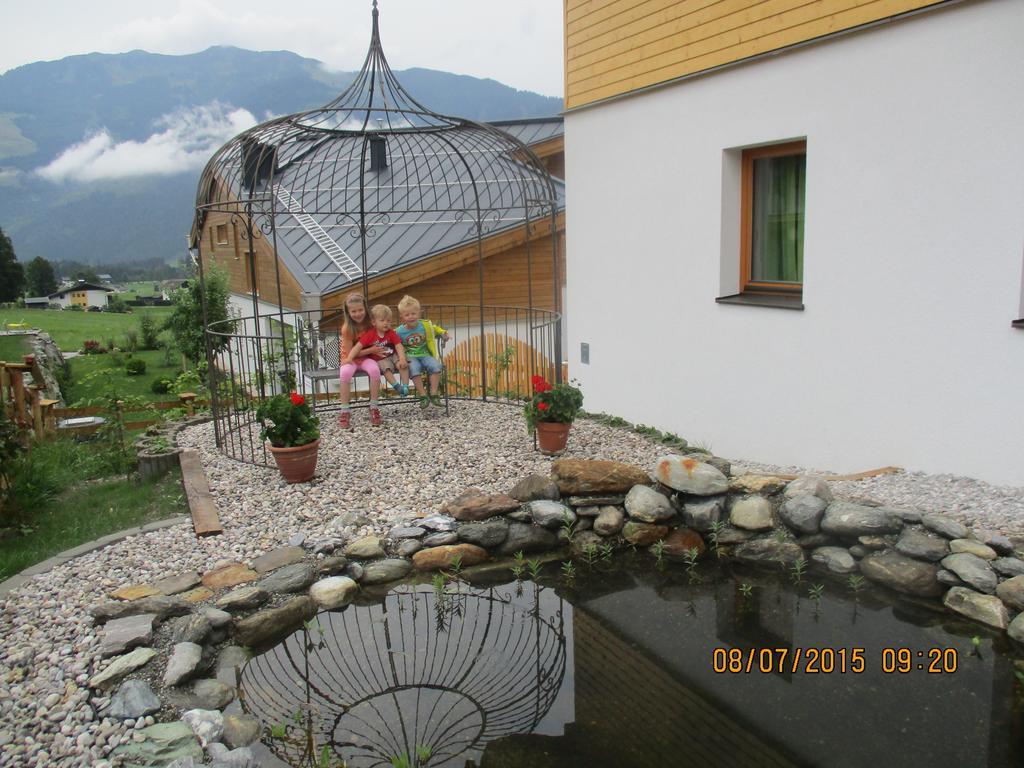 Penthousewohnung Mit Garten Sauna Pool Maishofen Rum bild
